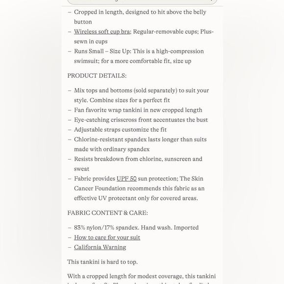 Land's End Plus Standard Bikini Midkini V Neck Wrap Deep Navy adjust straps Var - Picture 6 of 6